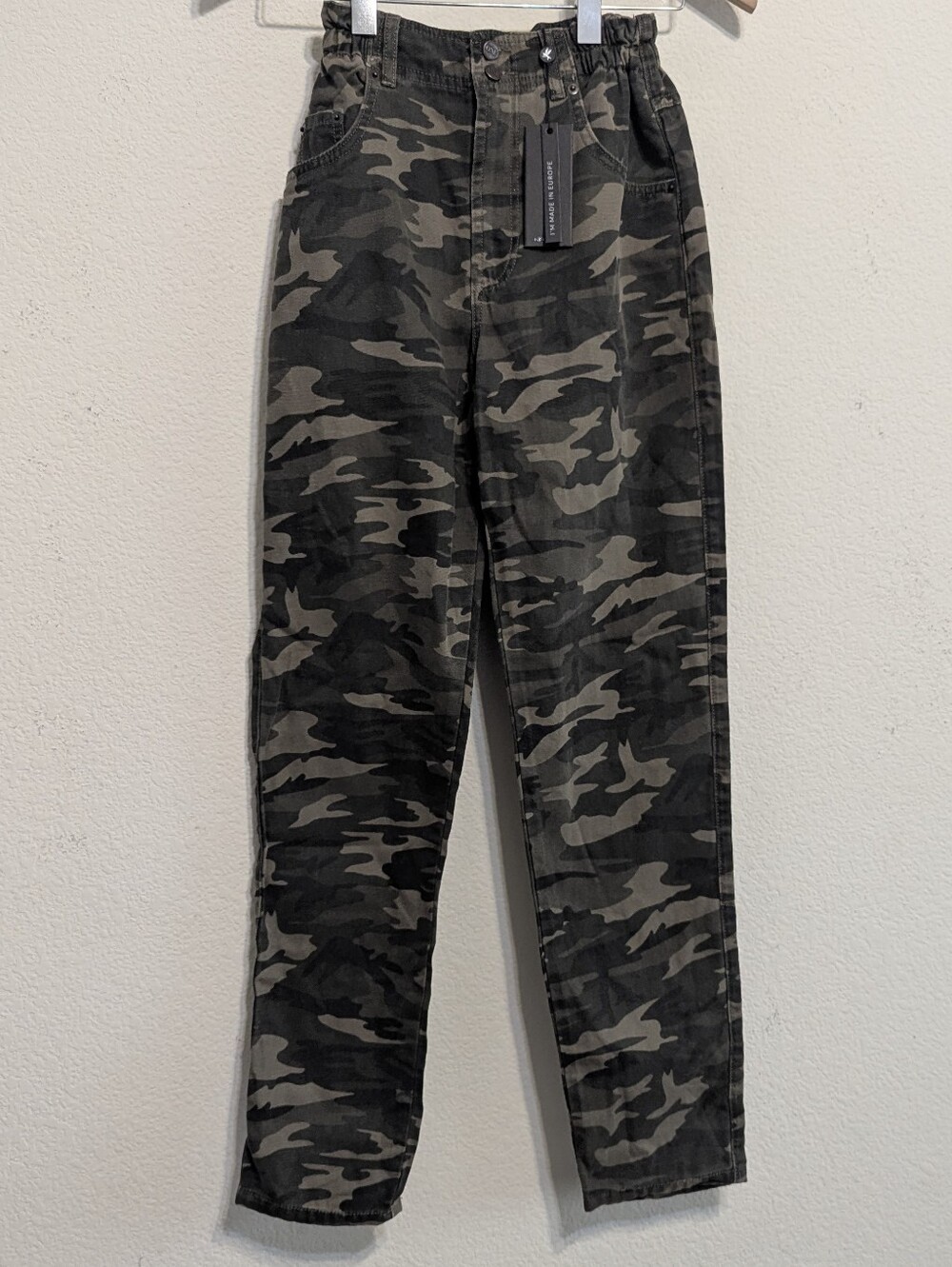 One Teaspoon Camo Pioneer Jeans Size 23 NEW Military $180 Retail